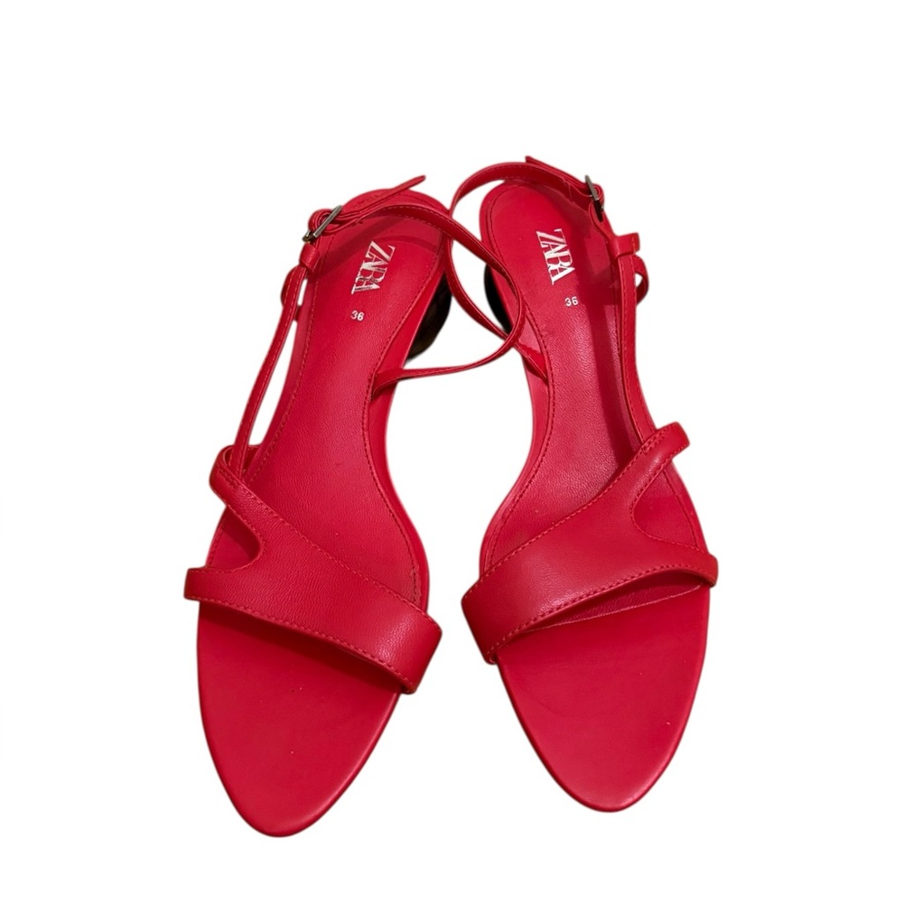 Zara Women's Bold Red Sandals